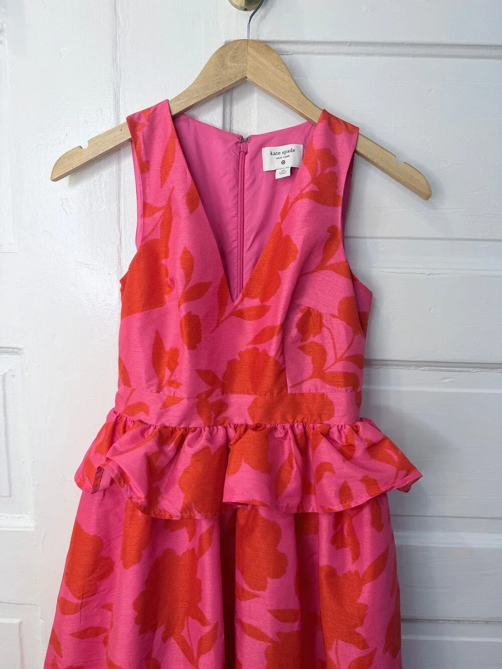 Kate Spade Target Collab Pink Floral Dress Size 00 Never Worn